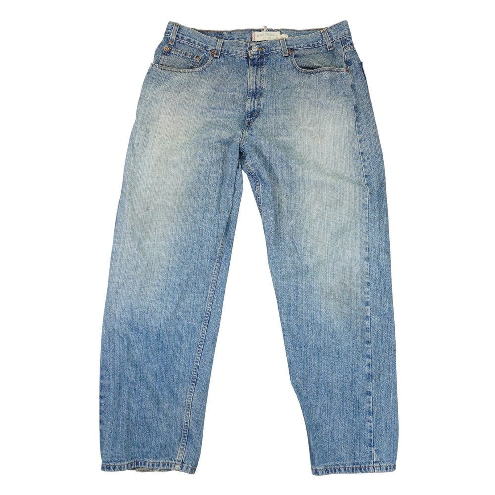 Vintage Levi's 569 Loose Straight Jeans Men 38x32 (Fit 38x31) Thrashed Baggy Y2K